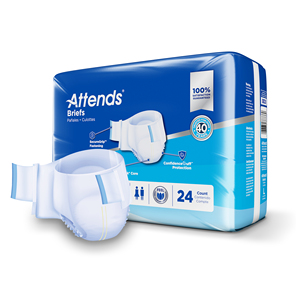 Culottes absorbantes Attends, absorption maximale, taille LARGE. Sac 24. Couches jetables pour adultes (hommes/femmes) pour l'incontinence (taille 44"-58") - Product Image 5