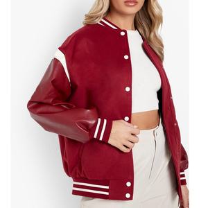 Veste universitaire décontractée pour femme, style streetwear, ample, respirante, pour l'extérieur, par Isha Industry - Product Image 4