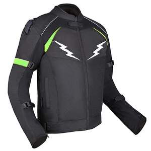 Veste de motard robuste imperméable coupe-vent réfléchissante Vêtement de protection pour moto - Product Image 4