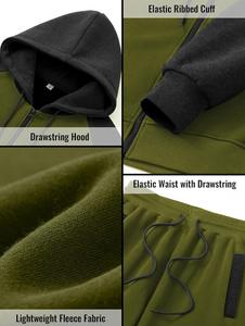 ชุดติดตามฤดูหนาวของผู้ชายดีไซน์ยอดนิยมพร้อมบริการ OEM วัสดุขนแกะอัตราต่ำคุณสมบัติโลโก้ - Product Image 5