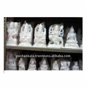 รูปปั้นเทพธิดาหินอ่อนสีขาว - Product Image 1