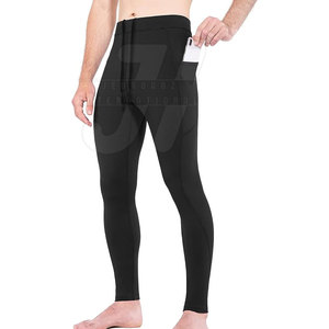 2024 New Arrival Men's <b>Leggings</b> Customized Design Quick Dry for Running Sports <b>Low</b> Price on Sale - Product Image 1