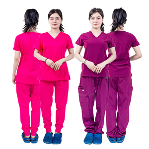 ODM/OEM VN verificado Fabricante Modesto Uniforme de Enfermería Casual Médico Scrubs Pantalones para Mujeres Hombres Buen Estiramiento Antipolvo - Product Image 2