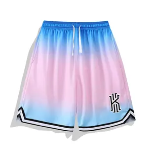Pantalones Cortos Deportivos Transpirables Antiencogimiento para Hombre, Diseño Sólido con Estampado por Sublimación, Ropa Deportiva para Niños y Adultos - Product Image 6