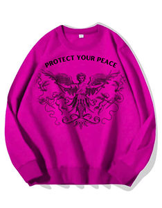 Sudaderas de manga larga sueltas de mezcla de algodón básicas de alta calidad personalizadas para hombre último diseño moda Lisa para invierno - Product Image 4