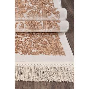 Konfor silkas 6708พรมห้องนั่งเล่นขนาดใหญ่ผ้าไหมทอด้วยวัสดุวิสคอส - Product Image 5