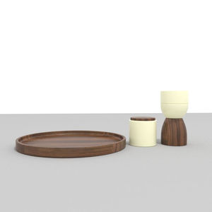 Bela Artisan 2025 Quemador de madera Bukhoor Mubkhar Soporte de incienso árabe Trending Ramadan Tray Set con difusor de aromaterapia - Product Image 3