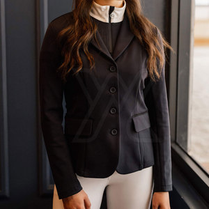 Chaqueta de Equitación Profesional para Mujer - Poliéster/Algodón de Alta Calidad, Diseño de Logotipo Personalizado, OEM/ODM Disponible, WAZIZ ENTERPRISES - Product Image 5