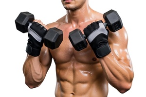 5% de réduction sur les gants de musculation en cuir personnalisés pour femmes, respirants, demi-doigts, avec paume rembourrée pour la salle de sport - Product Image 3