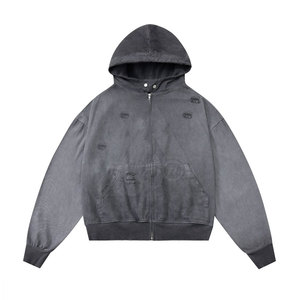 Sudaderas con Capucha para Hombre, Diseño Personalizado 2024, Talla XS, Estampado Sólido, Tela de Forro Polar, Alta Calidad, Venta al Por Mayor, Moda - Product Image 1