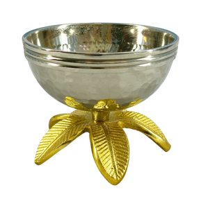 Cuenco para servir ensalada brillante de diseño deslumbrante, decoración de mesa en forma de loto, utensilios de cocina de alta calidad, cuencos decorativos - Product Image 6