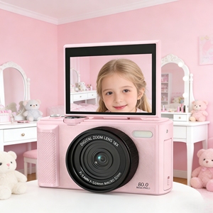 Factory Custom Professional Photography Vlog Compact Digital <b>Camera</b> 17x-30x Optical Zoom 2"-3" Screen Lithium <b>Battery</b> TF Card - Product Image 1