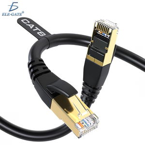 Pure Copper CAT 8 40 Gbps Dual Shielded Network <b>Cable</b> <b>for</b> <b>Computers</b> PVC Jacket Available in 2m 3m 5m Lengths - Product Image 1
