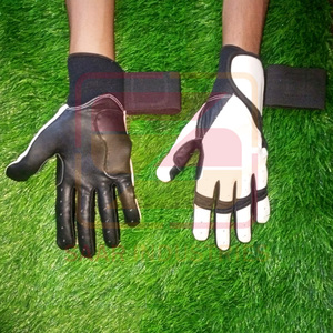 Venta caliente Guantes de béisbol suaves profesionales Los mejores guantes de cuero con 0,8mm de espesor Durable y ajustable - Product Image 3