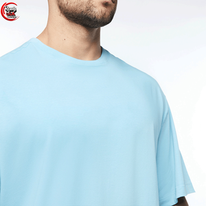 Camiseta Deportiva de Compresión para Hombre, Corte Regular, Lavado Ácido, Color Sólido, Ecológica, Transpirable, Algodón Grueso, Secado Rápido, Personalizable - Product Image 3