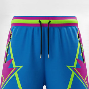 Shorts en maille professionnels de poids lourd avec tissu respirant à double couche et coupe décontractée pour l'entraînement intense et les vêtements de sport quotidiens - Product Image 3