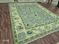 Tapis turc moderne haut Antique Oushak laine tapis ensemble coton noué à la main pour Room-8x10 de séjour 10x14 12x15 tailles pour l'exercice