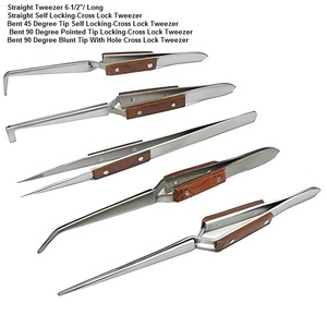 Pinzas de soldadura de bloqueo automático Kit de pinzas de soldadura de joyería 5 piezas - Product Image 2