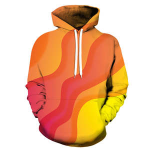 Sweat-shirts personnalisés pour hommes en sublimation 3D, automne-hiver, OEM, avec motif fantaisie de grosse bouche qui rit hahaha - Product Image 2