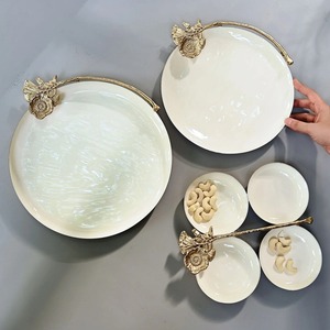 Plateau de service de luxe Michael Aram pour la ferme de jardin domestique, la cuisine de chambre d'hôtes et autres - Product Image 3