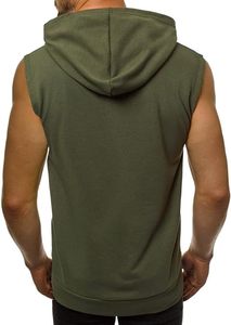 Ensemble de survêtement 2 pièces personnalisé pour homme : sweat à capuche zippé et pantalon cargo, poches cargo, antistatique, respirant, polyester/coton - Product Image 5