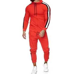 Nuevo Conjunto Deportivo de Invierno para Hombre, con Capucha, Transpirable, Ligero, de Poliéster Sólido, Estilo Jogger, Talla Grande - Product Image 2