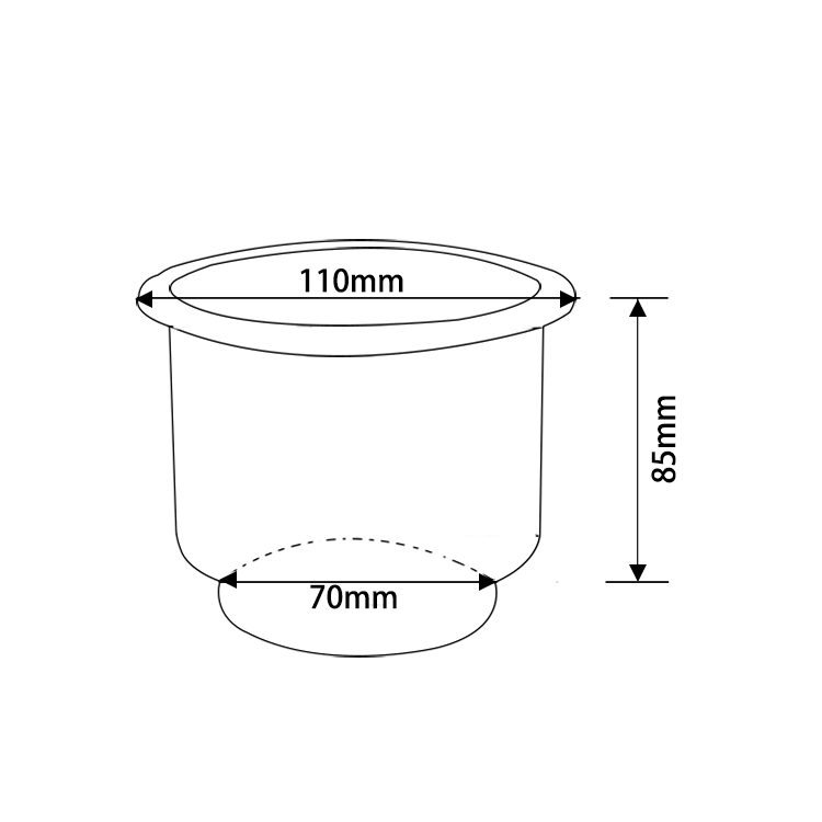 HUICUN H0417 Black Nano ABS Plastic Cup Holder for Car, Sofa Office - Shanghai Huicun Industrial