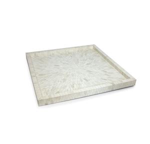 Bandeja rectangular de laca gris con patrón de serpiente de cáscara de huevo de alta calidad superventas hecha de bambú directamente de Vietnam - Product Image 2