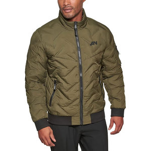 Men's Top-Selling <b>Quilted</b> Bomber Jacket Comfortable Breathable with Stand Collar <b>for</b> Winter Made in Pakistan - Product Image 1