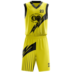Ensemble de maillots de basket-ball réversible personnalisé pour garçons, violet, blanc et noir, uniformes double face, sublimation, Bsci, vêtements de sport en gros - Product Image 5