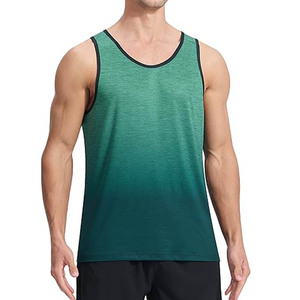 Vêtements d'entraînement hommes débardeur séchage rapide respirant débardeur vente en gros bas prix débardeur sans manches - Product Image 2