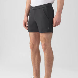 Shorts de bain décontractés pour hommes en gros, séchage rapide, respirant, anti-plis, écologiques, 100% polyester, toile, taille mi-haute - Product Image 3