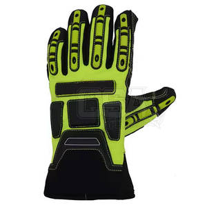 Gants de mécanicien en cuir personnalisés avec votre propre conception Gants de mécanicien en bon matériau de marque privée - Product Image 6