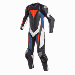 Traje de motocicleta de carreras de grado profesional Deslizadores incorporados Desgaste de carreras de automóviles Hecho de cuero de alta calidad Pedido mínimo 1 pieza - Product Image 1
