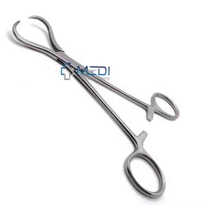 Fórceps de sujeción quirúrgicos de acero alemán Fórceps de sujeción de hueso Lewin personalizados Abrazadera dentada quirúrgica de 7 pulgadas - Product Image 1