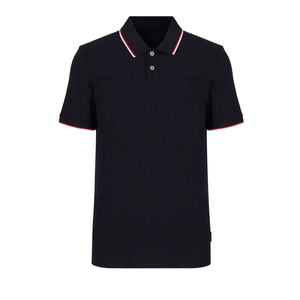 เสื้อยืดโปโลแขนสั้นสำหรับผู้ชายคอลเลกชั่นใหม่ชุดลำลองผ้าโพลีเอสเตอร์100% สำหรับฤดูร้อนกลางแจ้ง - Product Image 4