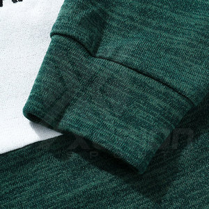 สเวตเชิ้ตของผู้ชายเสื้อสเวตเชิ้ตของผู้ชายสีตัดกันสินค้าใหม่ - Product Image 5