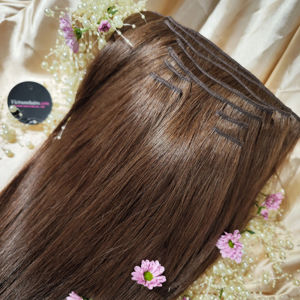 Extensiones de cabello vietnamita Remy Virgen de la mejor calidad, cutícula completa, trenzado con Clip, muchos colores, materia prima, estilo afro, Vietnam - Product Image 1