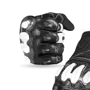 Guantes de Carreras MX de Cuero Genuino de Alta Calidad, Flexibles, Resistentes al Viento, Antideslizantes, Multifuncionales y Sostenibles - Product Image 2