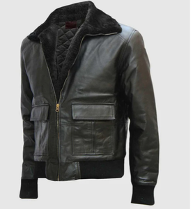 Veste en cuir de haute qualité pour hommes Vestes en cuir véritables personnalisées au design tendance pour hommes - Product Image 6