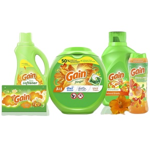 Detergente Líquido para Ropa Gain Flings, Aroma Island Fresh, 112 Unidades, Compatible con HE - Product Image 1