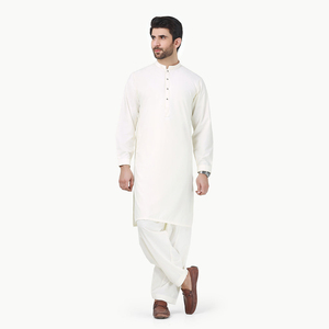 2023 Shalwar Kameez pour hommes Vêtements décontractés de haute qualité 100% Top Design - Product Image 3