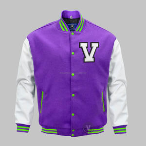 Varsity vestes hommes Custom Varsity Jackets laine cuir - Product Image 1