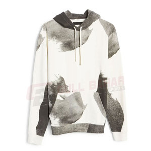 เสื้อฮู้ดลำลองสำหรับผู้ชายปี 2026 บริการ OEM สีตามสั่ง ระบายอากาศได้ดี ดีไซน์กระเป๋า ผ้าถัก โพลีเอสเตอร์/คอตตอน คุณภาพสูง - Product Image 5