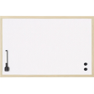 Pizarra Magnética Magnetoplan de 80 x 60 cm (Ancho x Alto), Pizarra Magnética de Doble Cara, Incluye 2 Marcadores, Superficie No Escribible - Product Image 2