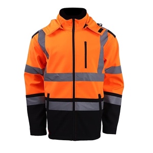Nuevo estilo de moda Chaquetas DE TRABAJO impermeables Monos DE SEGURIDAD personalizados Chaqueta DE TRABAJO Chaquetas de traje de invierno reflectantes con capucha - Product Image 1