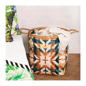 Handwoven Vietnam manufacturer storage bamboo basket home decor clothing organization baskets