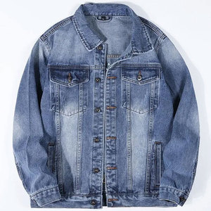 <b>Men's</b> Stylish <b>Jean</b> Jacket Casual Wear OEM Wholesale High Quality <b>Mens</b> Cotton <b>Jeans</b> Jacket Custom <b>Mens</b> Denim Jacket <b>for</b> Sale - Product Image 1