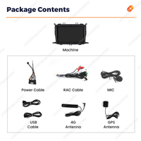 MEKEDE-Unidad Central de Navegación para coche C30 Plus, reproductor multimedia Mp3 con pantalla Android para KIA Carens 2013-2018
