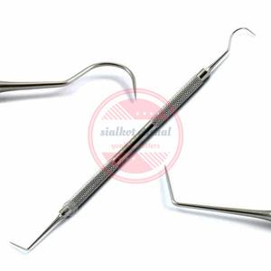 Kit d'instruments d'examen dentaire en acier inoxydable de qualité supérieure Lot de 6 - Product Image 4